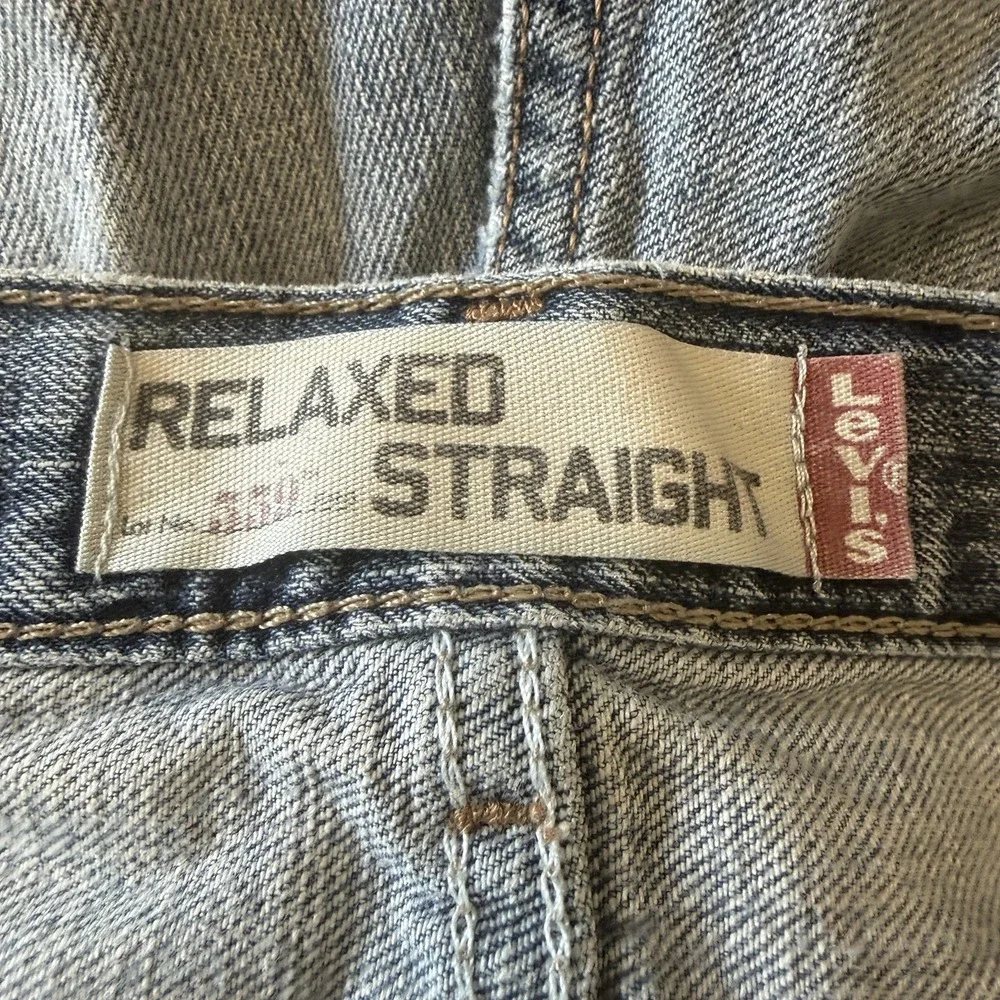 Vintage Levis 559 Jeans Mens Relaxed Straight Med Wash Denim 34x34 Fit 33x33 Y2K